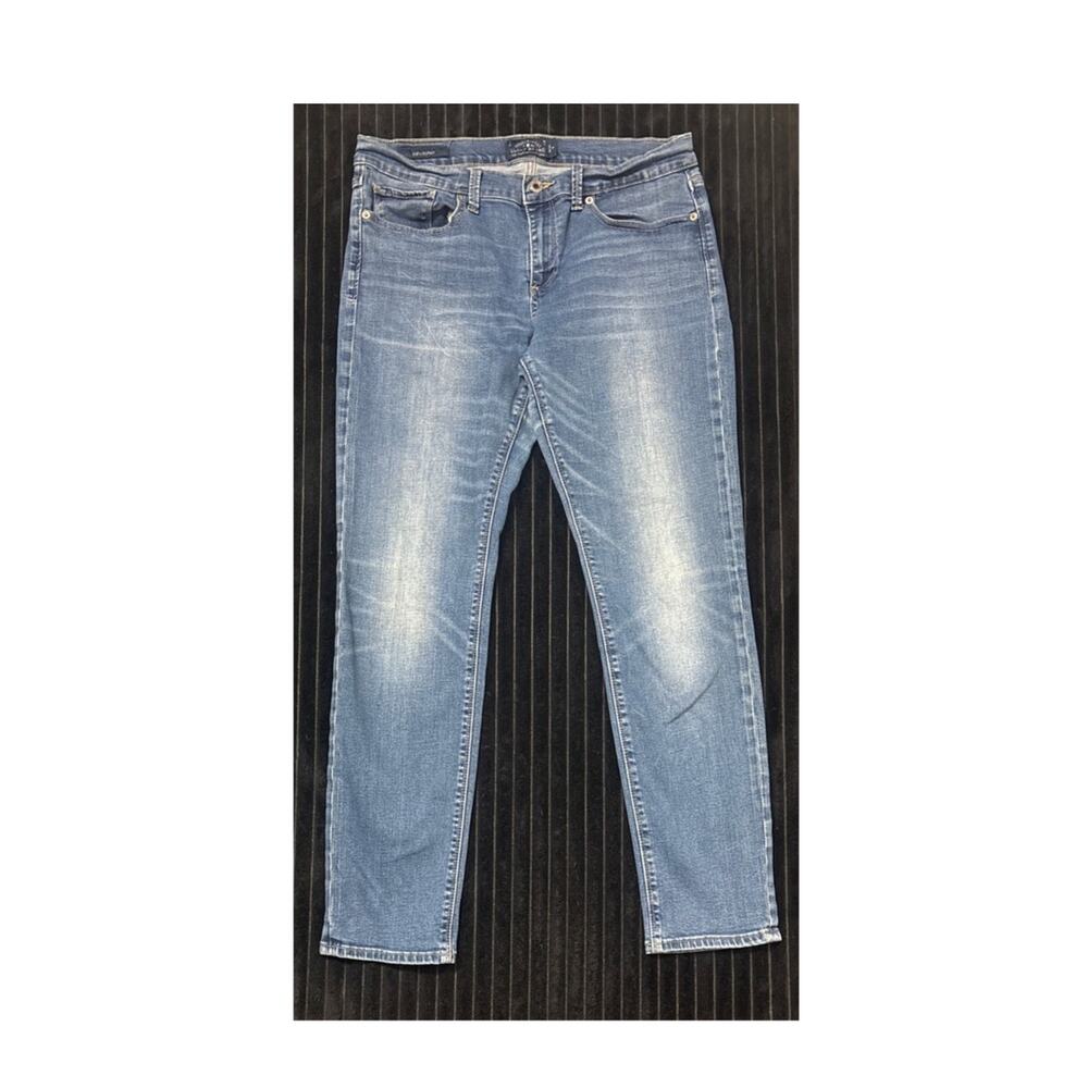 Lucky Brand Soft Skinny Jeans Medium Wash 32x29 Stretch 14